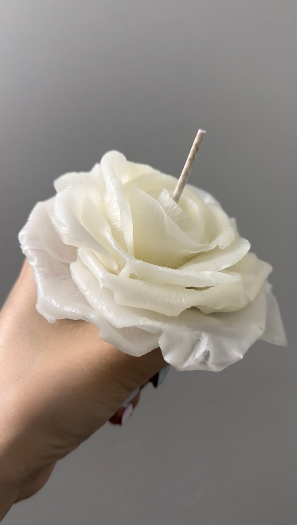 Hyper Realistic Flower Candle [100% Beeswax]